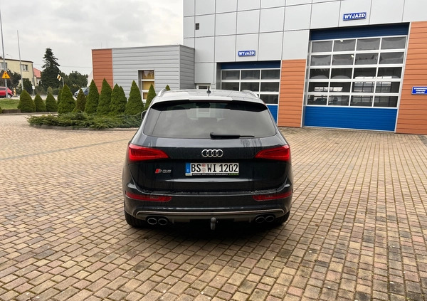 Audi SQ5 cena 133333 przebieg: 83100, rok produkcji 2016 z Kosów Lacki małe 106